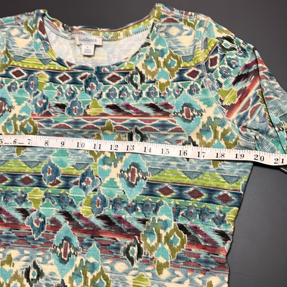 Euc Super Soft Patterned Sundance Long Sleeve Lig… - image 3